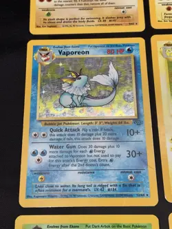 Vintage Pokemon Cards Rare Holo Lot WOTC 1999 MP/HP - Image 5