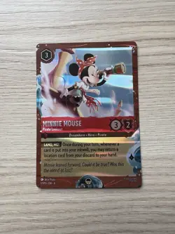 Lorcana Pirate Cards - Disney Cruise Line Treasure - Full Set of 5 plus bag - Image 2