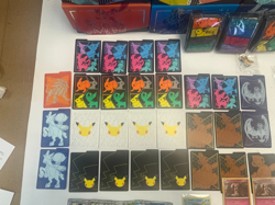Lot of 12 Pokemon TCG Elite Trainer Box ETB + sleeves, divivers, and promo cards - Image 2