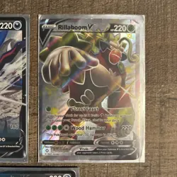 Pokemon TCG Lot of 3 V Holo Ultra Rare Full Art Cards LP/NM - Image 3