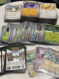 Pokemon Twilight Masquerade TCG Lot 300+ Reverse Holo Common Holos Code Cards - Image 1