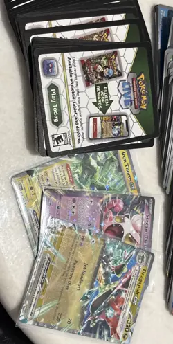 Pokemon Twilight Masquerade TCG Lot 300+ Reverse Holo Common Holos Code Cards - Image 4