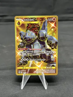 Coalossal 198/189 Darkness Ablaze Pokemon Card Secret Rare Holo Near Mint - Image 1