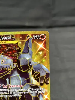 Coalossal 198/189 Darkness Ablaze Pokemon Card Secret Rare Holo Near Mint - Image 3
