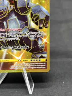 Coalossal 198/189 Darkness Ablaze Pokemon Card Secret Rare Holo Near Mint - Image 4