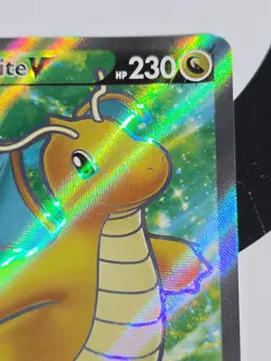 Pokemon Go Dragonite v Full Art Ultra Rare Holo Card 076/078 2022 NM - Image 4
