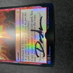 WIZARDS OF THE COAST MTG Dan Scott Signed Proof Card Reiterate - Image 4