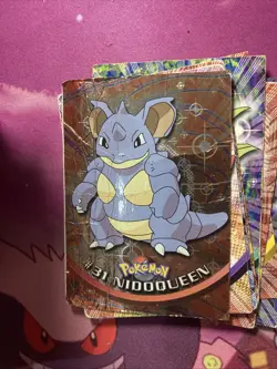 Pokemon Topps Cards Lot Of 58 Some Damaged, Some In Good Condition - Image 2