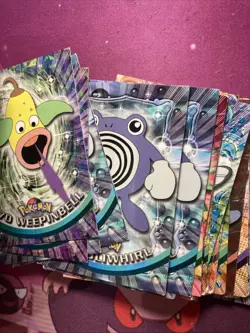 Pokemon Topps Cards Lot Of 58 Some Damaged, Some In Good Condition - Image 4