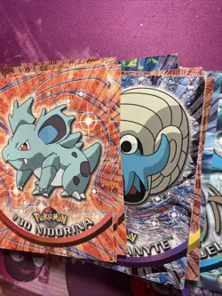 Pokemon Topps Cards Lot Of 58 Some Damaged, Some In Good Condition - Image 5