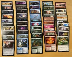 Magic The Gathering Lot Of 50 Battle For Baldur’s Gate Common Cards - Image 1