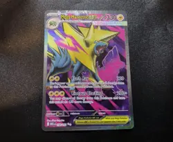 Mega Manectric ex 158/132 Full Art Ultra Rare Mega Evolution Pokemon Card NM - Image 1