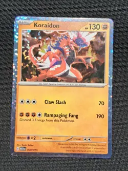 Koraidon 008/015 Mcdonald’s Promo 2024 Pokemon Card NEAR MINT NM - Image 1