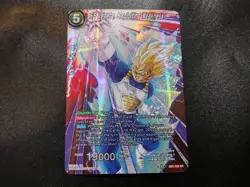 SS Vegeta Exploiting Weakness DB1-002 Alternate Art Dragon Ball Super Card NM - Image 1