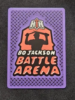 GHOST DOG Bo Jackson Battle Arena Alpha Update Bonus Play Card Foil BPL-4 SSP - Image 2