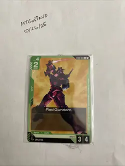 Red Gundam ST06-006 Promo - Gundam Card Game - Event Promo - English - Image 1