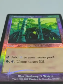 Wirewood Lodge MTG Onslaught FOIL Ex Light Play - Image 2