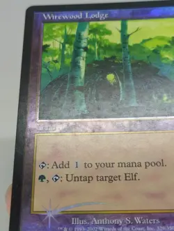 Wirewood Lodge MTG Onslaught FOIL Ex Light Play - Image 3