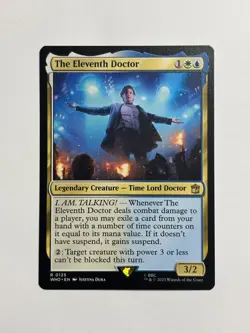 The Eleventh Doctor Universes Beyond: Doctor Who Foil Magic the Gathering MTG - Image 1