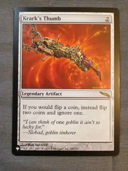 Krark's Thumb the List Reprints MTG NM - Image 1