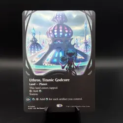 Uthros, Titanic Godcore (Borderless) #285 (NM) Edge of Eternities EOE MTG - Image 1