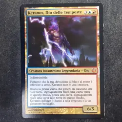 Keranos, God of Storms (Italian) - Journey into Nyx (MTG) - Image 1