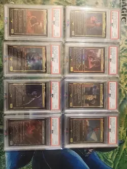 MTG Commander, Stranger Things Foil Secret Lair Complete Set. Graded PSA 10, 9! - Image 1
