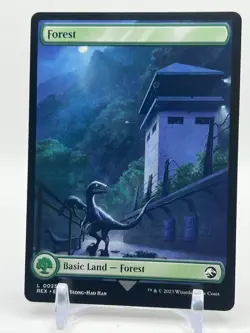 Forest 0025 - Jurassic World Collection - MTG - Magic The Gathering - Image 2