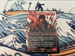 Clive, Ifrit's Dominant Borderless (0318) Final Fantasy MTG Near Mint - Image 1