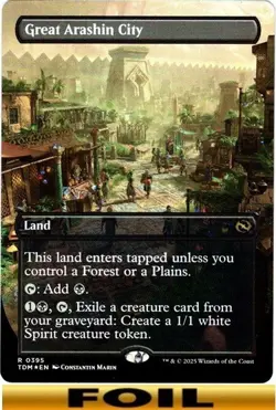 1x - Great Arashin City - [SELECT] - Tarkir: Dragonstorm - NM MTG - Image 4