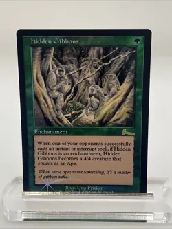 Hidden Gibbons FOIL Urza’s Legacy Near Mint Never Played Mtg Magic The Gathering - Image 1