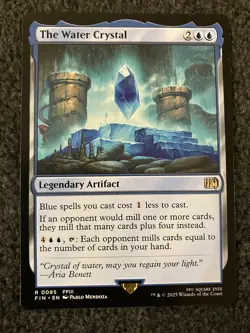 Magic The Gathering MTG - The Water Crystal -Final Fantasy - Image 1