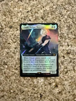Cloud, Midgar Mercenary (Extended Art) Final Fantasy Foil - Image 1