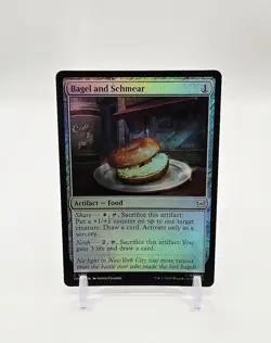 Bagel And Schmear Common Foil Magic The Gathering TCG Marvel's Spider-Man 161 - Image 1
