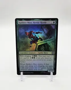 Spider-Man, Heroic Horde Foil Magic The Gathering TCG Marvel's Spider-Man 117 - Image 1