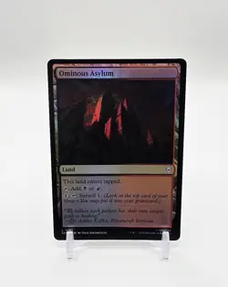 Ominous Asylum Land Foil Magic The Gathering TCG Marvel's Spider-Man 181 - Image 1