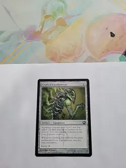 MTG - Grafted Exoskeleton Scars of Mirrodin Regular U#162 - Image 2