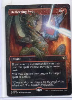 Deflecting Swat (Borderless) Commander Masters Regular NEAR MINT - Image 3
