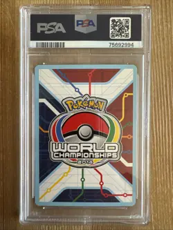 Pokemon Mewtwo EX 54/113 World Championship 2014 PSA 7 - Image 2