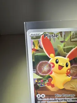 Pokemon TCG- Plusle 193/182 SV04: Paradox Rift Holo Illustration Rare NM/M - Image 2