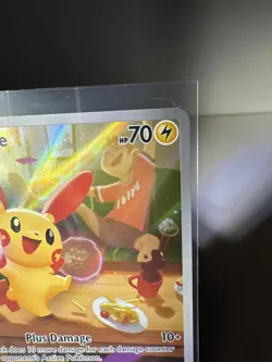 Pokemon TCG- Plusle 193/182 SV04: Paradox Rift Holo Illustration Rare NM/M - Image 3