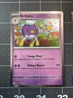 Difloon MEP 005 AND Drifblim MEP 006 Black Star PROMO Mega Evolutions Pokemon - Image 2