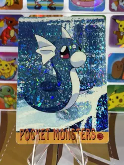 Pokemon Vintage Vending Machine Holo prism Nintendo 1998 Bandai Rare sticker - Image 1
