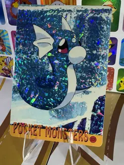 Pokemon Vintage Vending Machine Holo prism Nintendo 1998 Bandai Rare sticker - Image 3