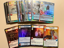Star Wars Unlimited Spark of Rebellion Hyperspace Foil Lot 47 Cards R/UC/C - Image 1