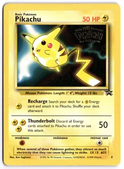 Pokemon Pikachu Movie WoTC Promo 04/53 MP - Image 1