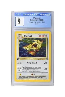 Pokemon Pidgeot Jungle 1st Edition Holo Rare #8 CGC 9 Mint - Image 1