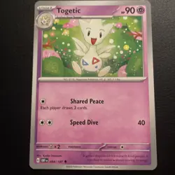Togekiss 072/191 Holo Rare Scarlet & Violet: Surging Sparks Pokemon TCG NM - Image 3