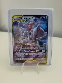 Pokemon Mewtwo & Mew GX Tag Team SM191 Black Star Promo - Image 1