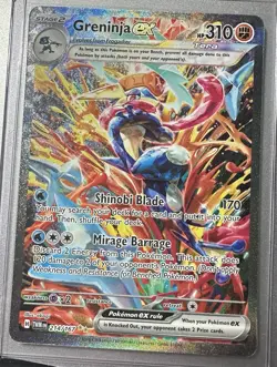 2024 POKEMON GRENINJA EX TWILIGHT MASQUERADE SPECIAL ILLUSTRATION #214/167! MINT - Image 1